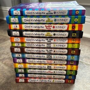 Diary of a Wimpy Kid books 1-13
